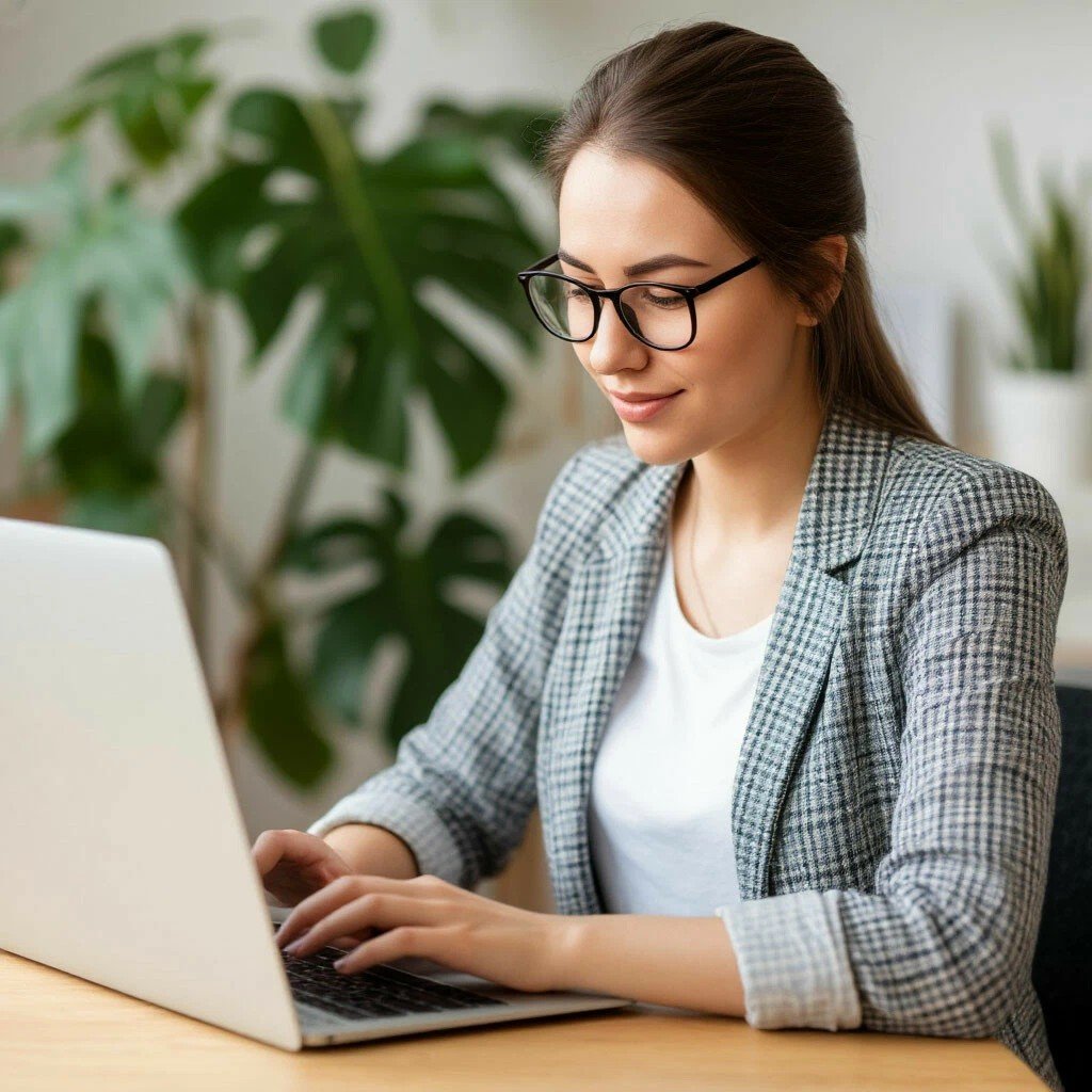 Student learning online with a tutor on laptop
